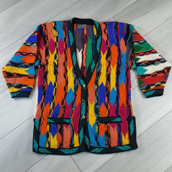 COOGI Other - Authentic Vintage Coogi Cardigan Sweater Size M